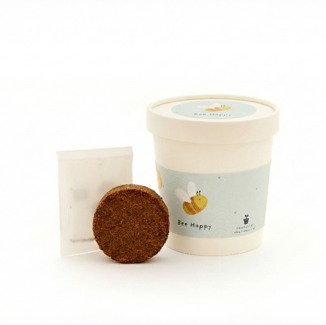 Mini-jardin personnalisable en pot (kit de culture)