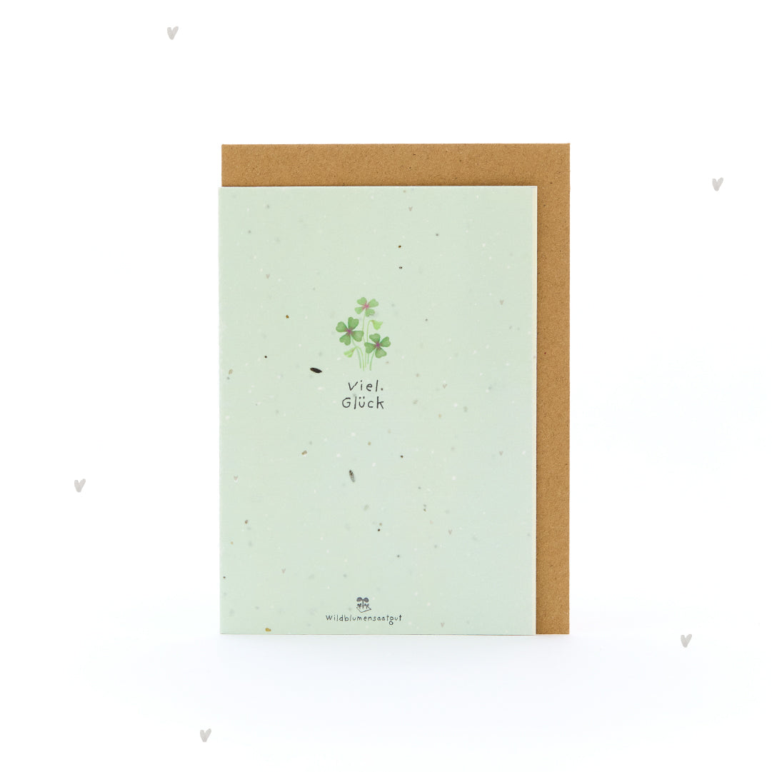 Carte de vœux - Bonne chance !