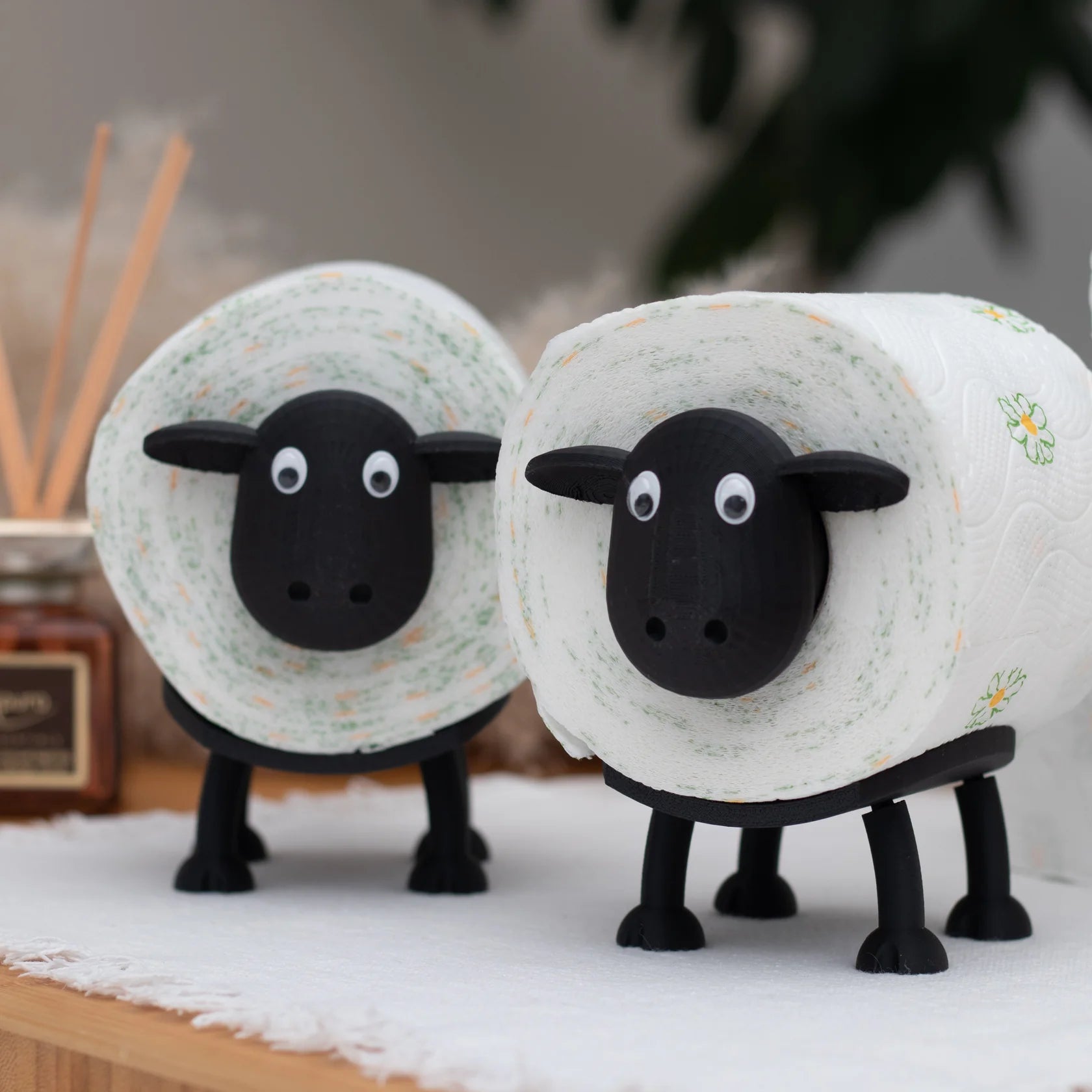 Porte-papier toilette mouton "Shauny"