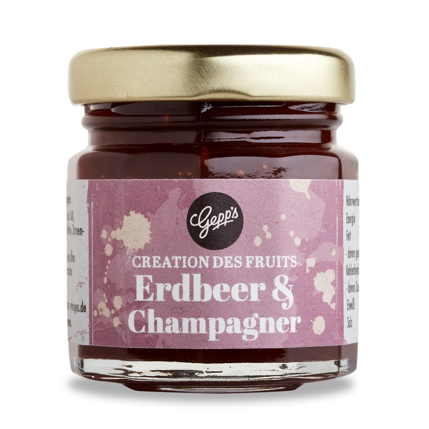 Confiture fraise et champagne