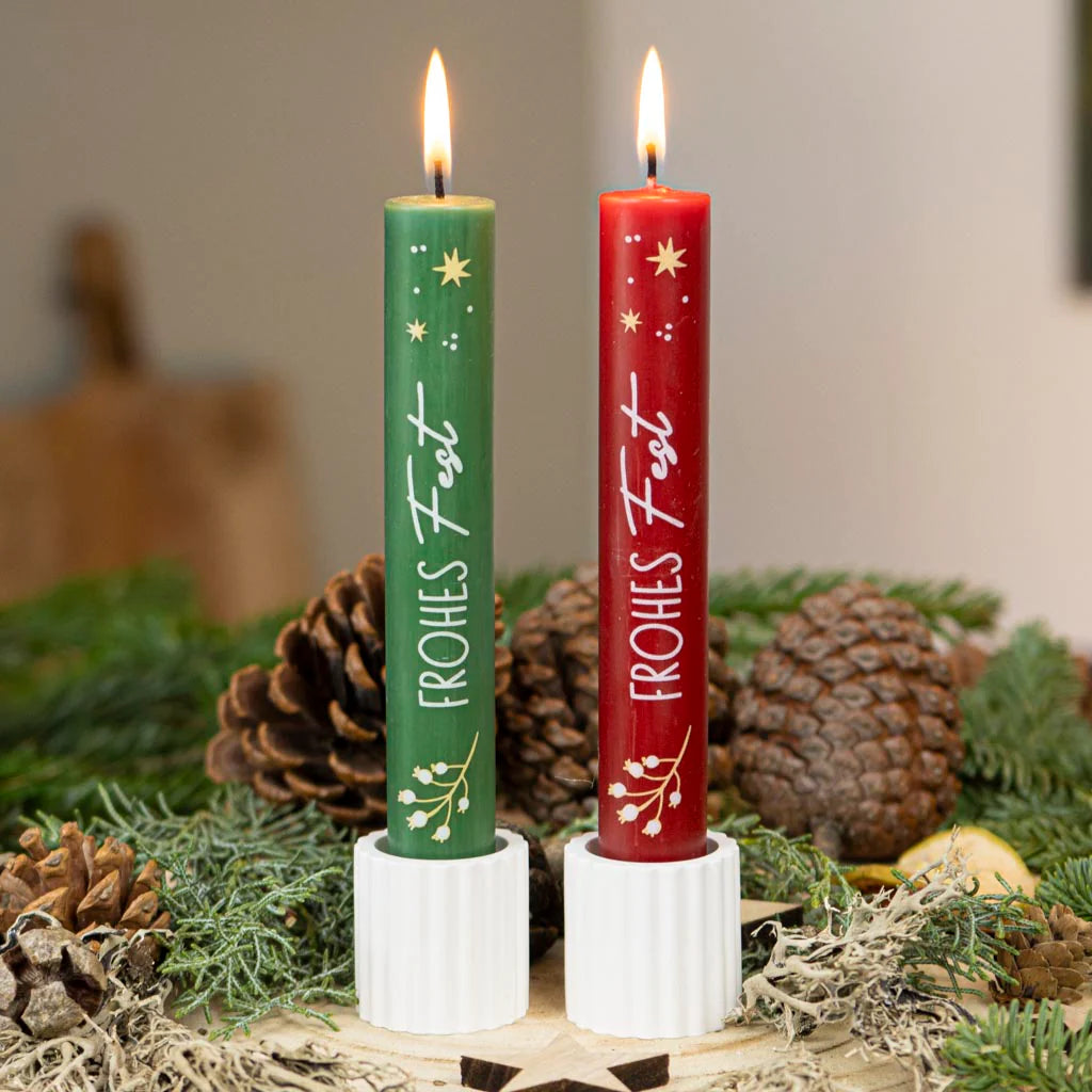 Bougie bâton Joyeuses fêtes