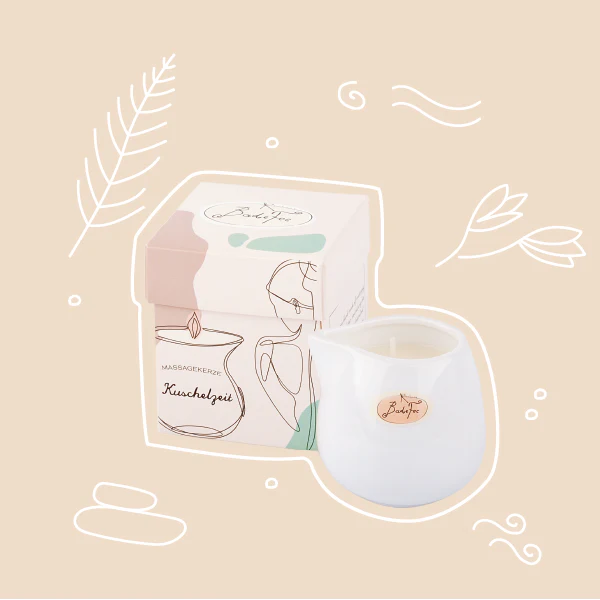 Bougie de massage "Moment câlin"
