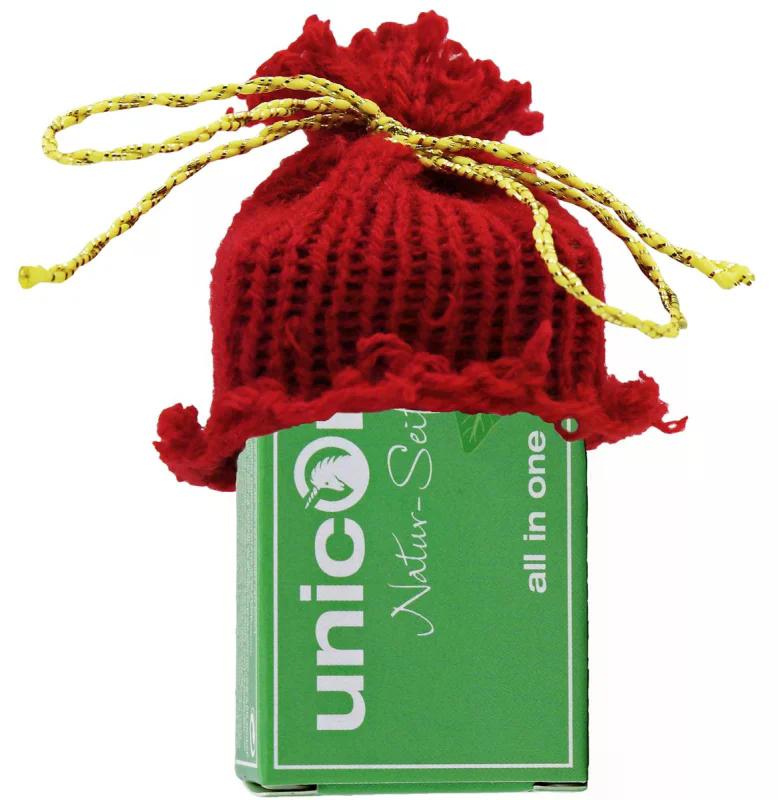 Savon naturel au chapeau rouge