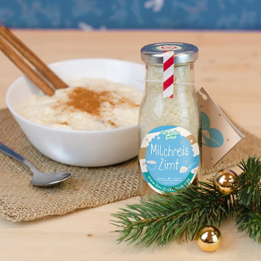 Bouteille DIY – Riz au lait à la cannelle et au sucre