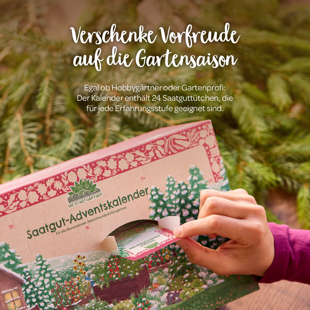 Offrez un calendrier de l'Avent aux amoureux du jardin et aux jardiniers amateurs