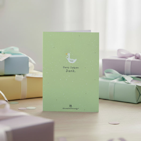 Carte de vœux - Merci beaucoup