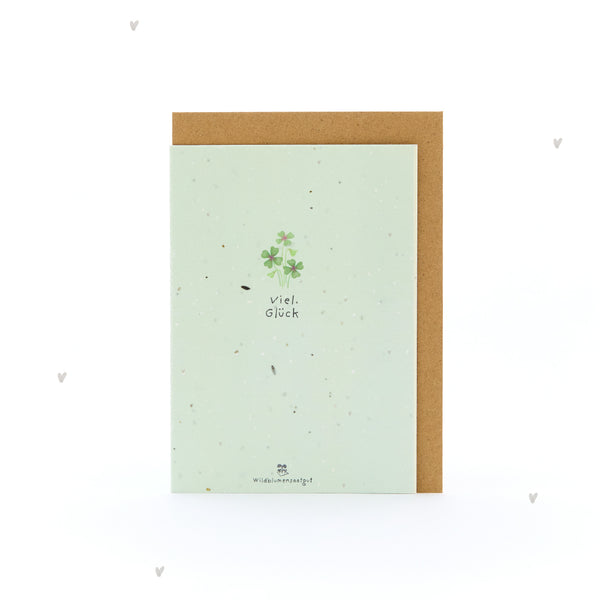 Carte de vœux - Bonne chance !