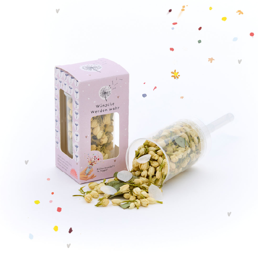 Confettis de fleurs - les vœux deviennent réalité