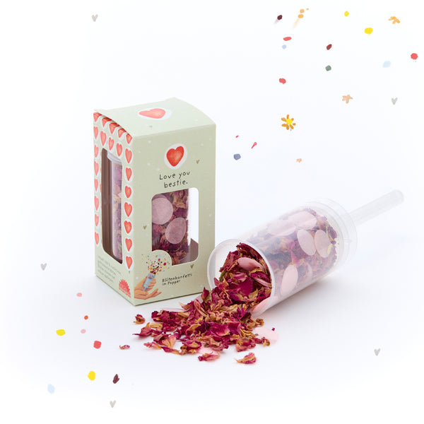 Confettis de fleurs - Je t'aime ma meilleure amie
