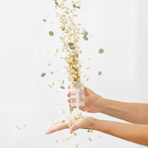 Confettis de fleurs - enfant chanceux