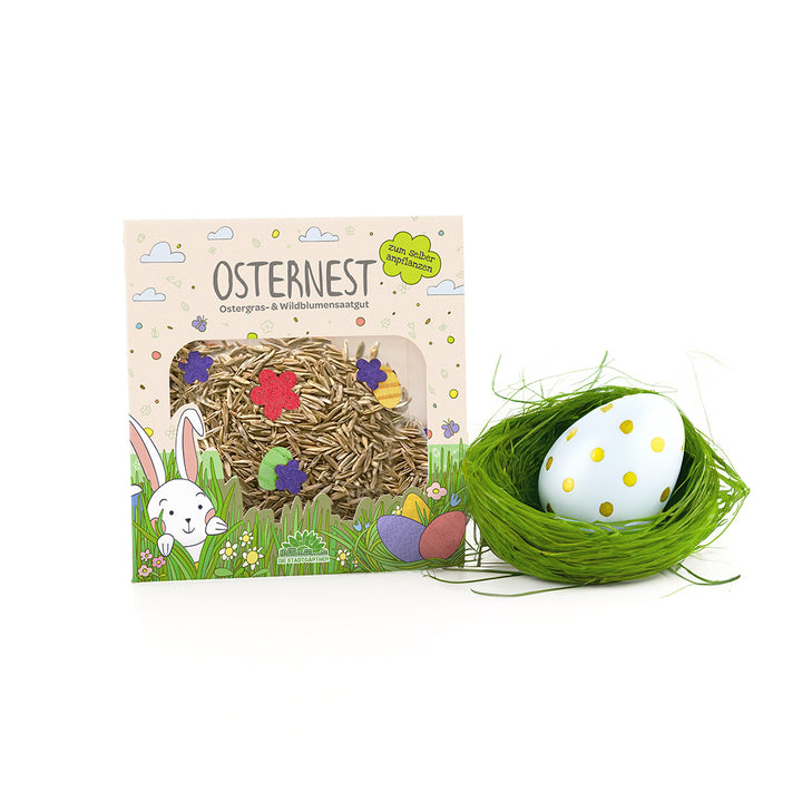 Herbe de Pâques pour le nid de Pâques