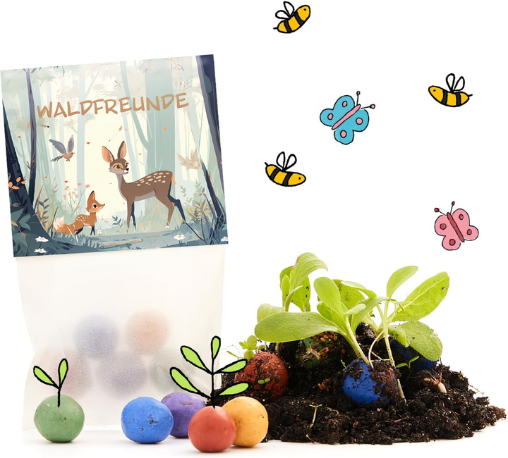 Cadeaux d'anniversaire pour enfants sur le thème de la forêt