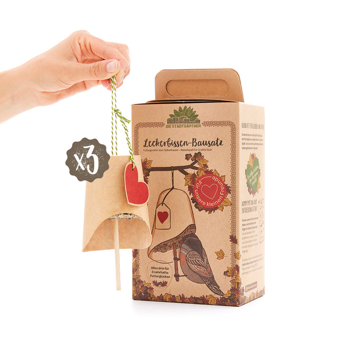 Contenu pour 3 cloches d'alimentation