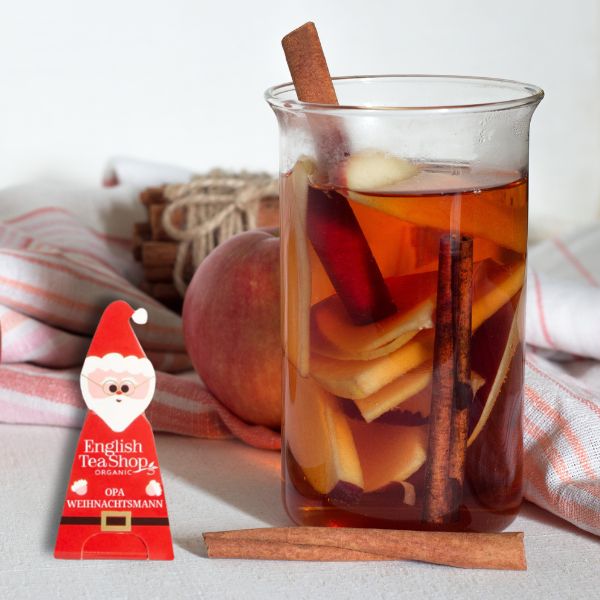 Sachets de thé bio pomme-cannelle – Grand-père Père Noël