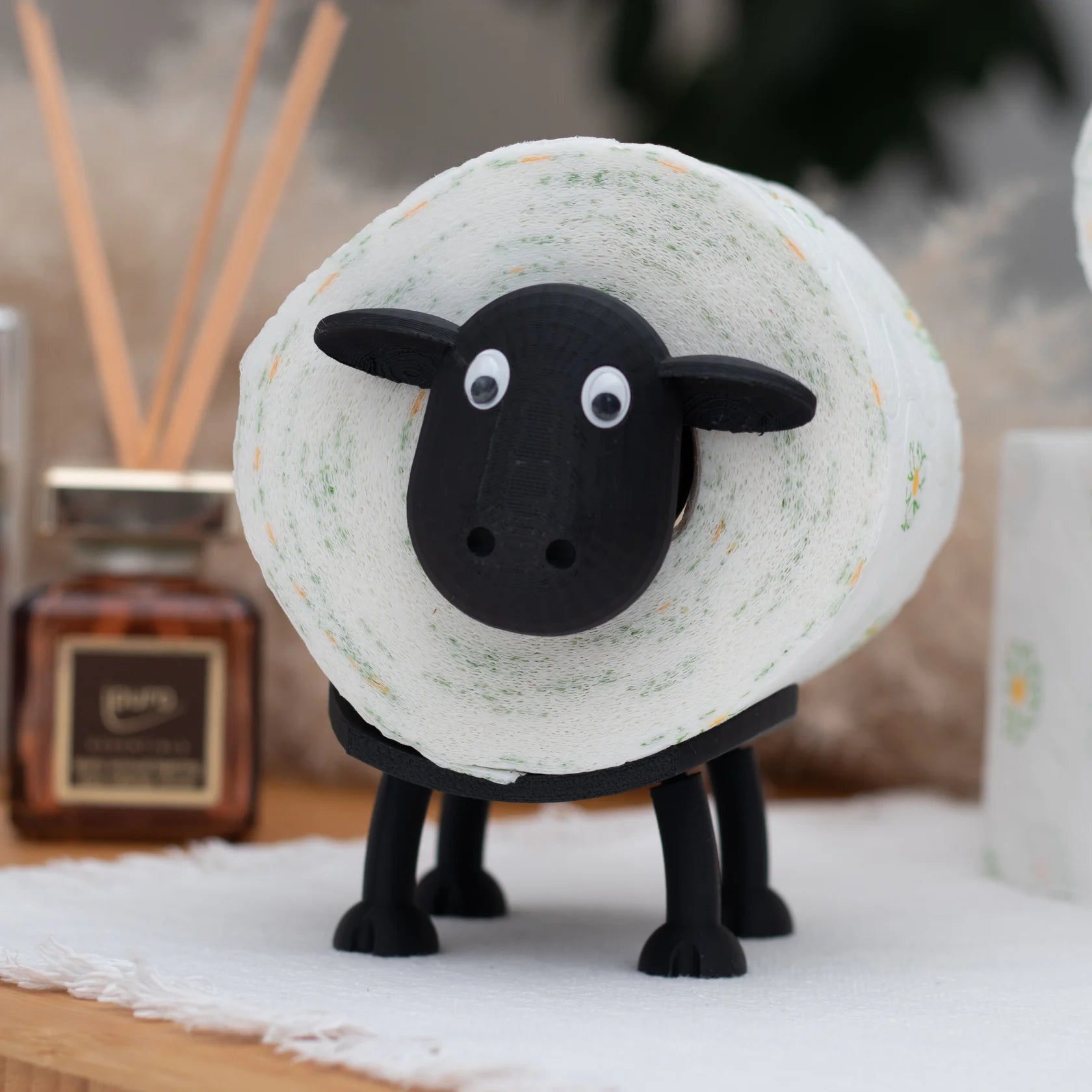 Porte-papier toilette mouton "Shauny"