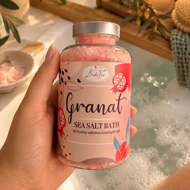Sel de bain grenade
