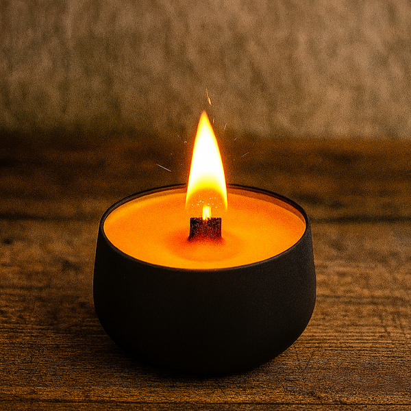 Bougie crépitante / de feu de camp