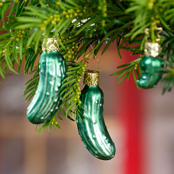 Décoration d'arbre de concombre de Noël